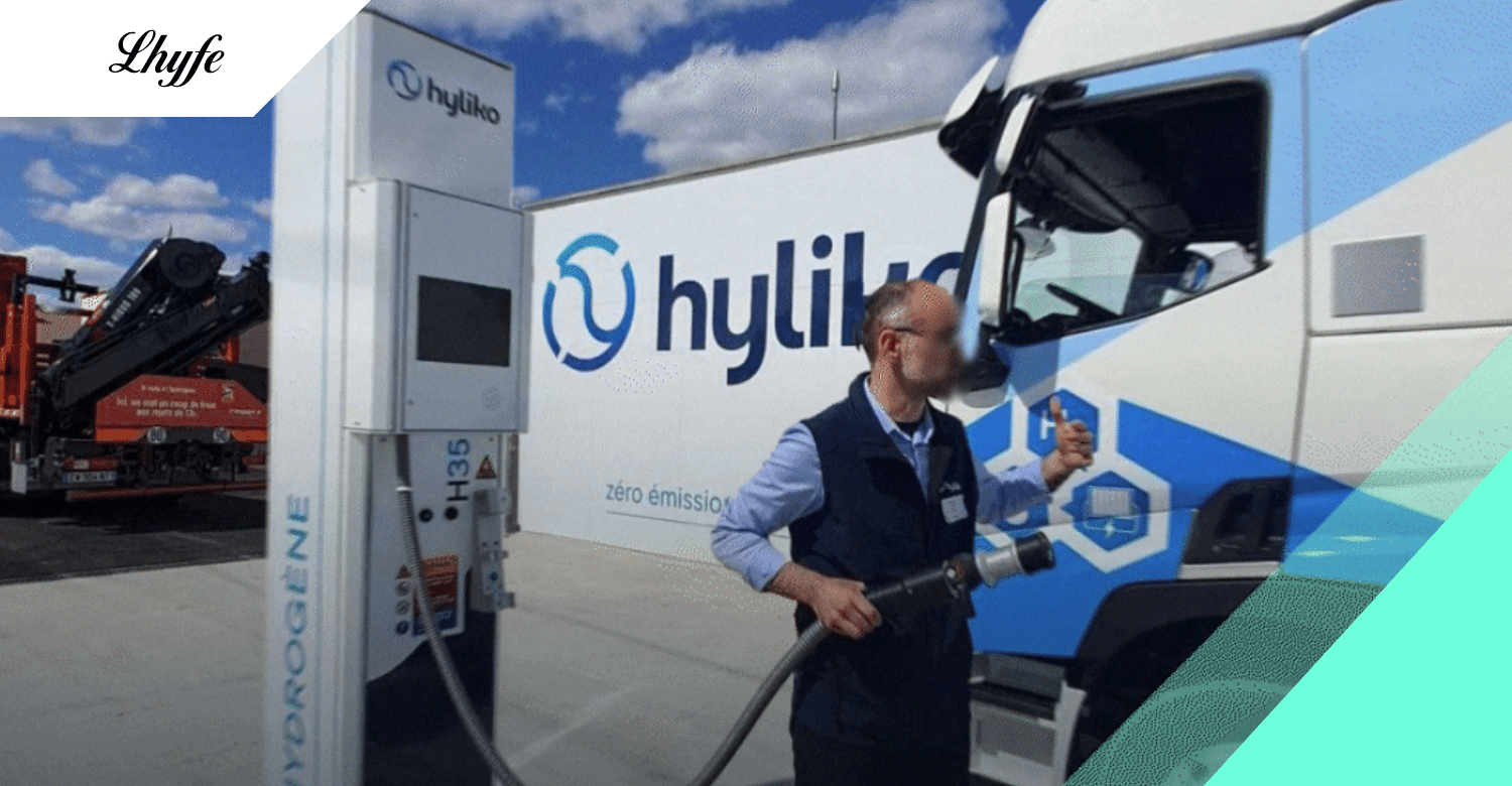 Lhyfe provides the green hydrogen fuelling station for the first centre of excellence for hydrogen trucks